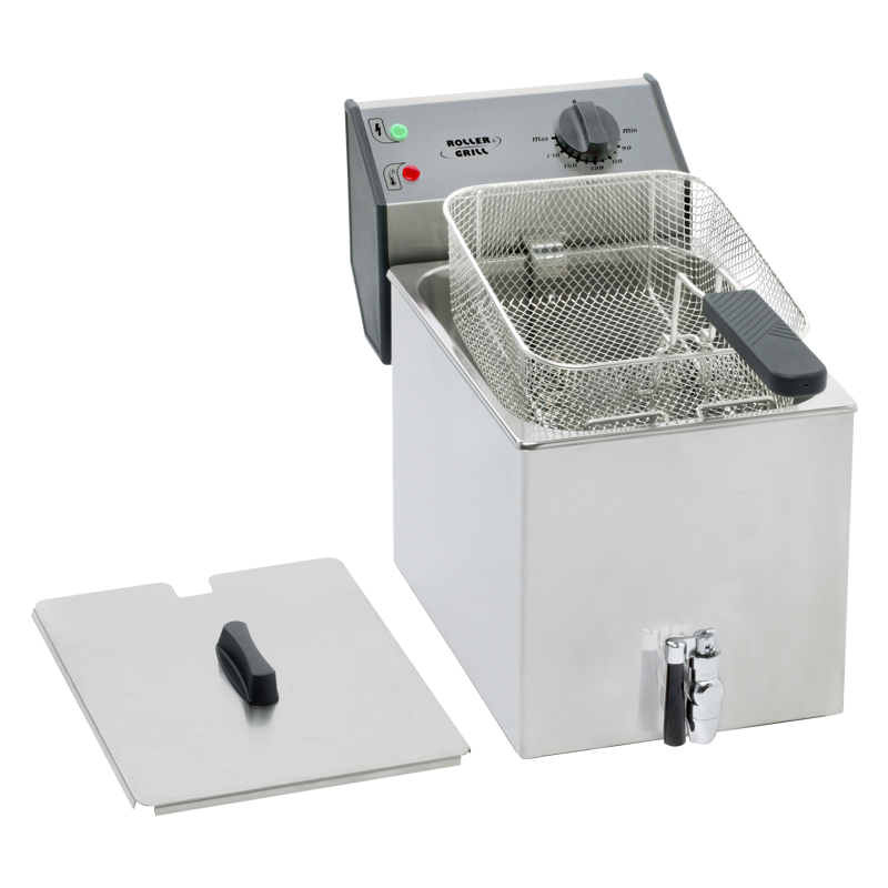 Roller Grill FD 80 R Single Fryer 8L With Draining Device