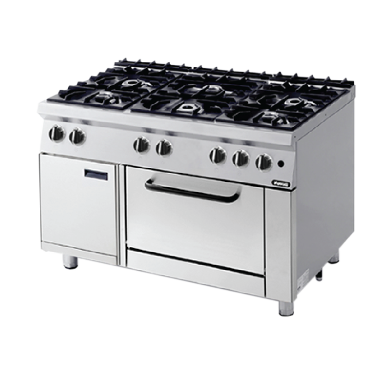 Nayati NGR 12-75 MR 06 Gas Open Burners With Oven ~ 33 Kw